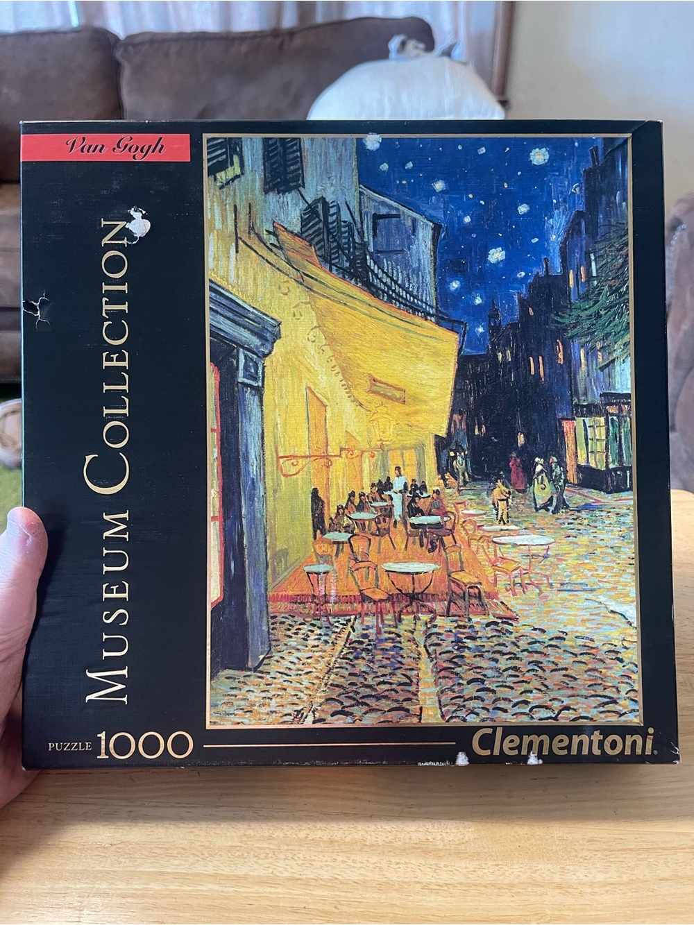 Clementoni Museum Collection Van Gogh 1000 Piece Interlocking Cardboard Puzzle